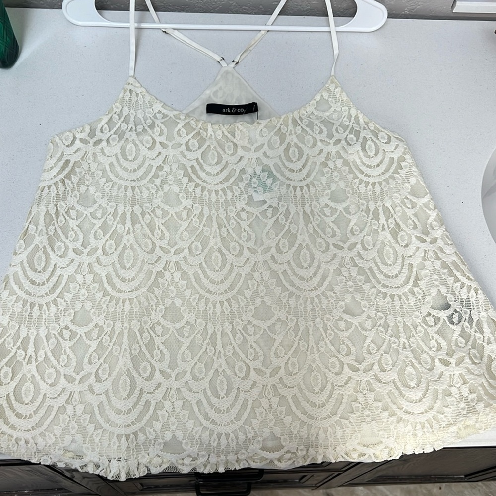 Guerrero Racerback Lace Blouse